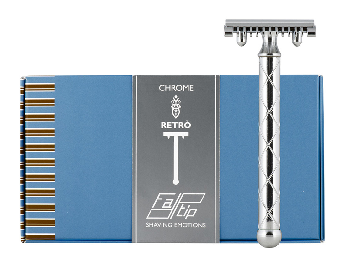 20170420120758.jpg Fatip Rasoio doppia lama retrò chrome 42118 - immagine 1