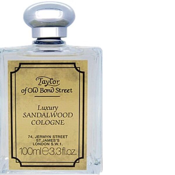 Taylor of Old Bond Street Acqua di cologna Luxury sandalwood cologne