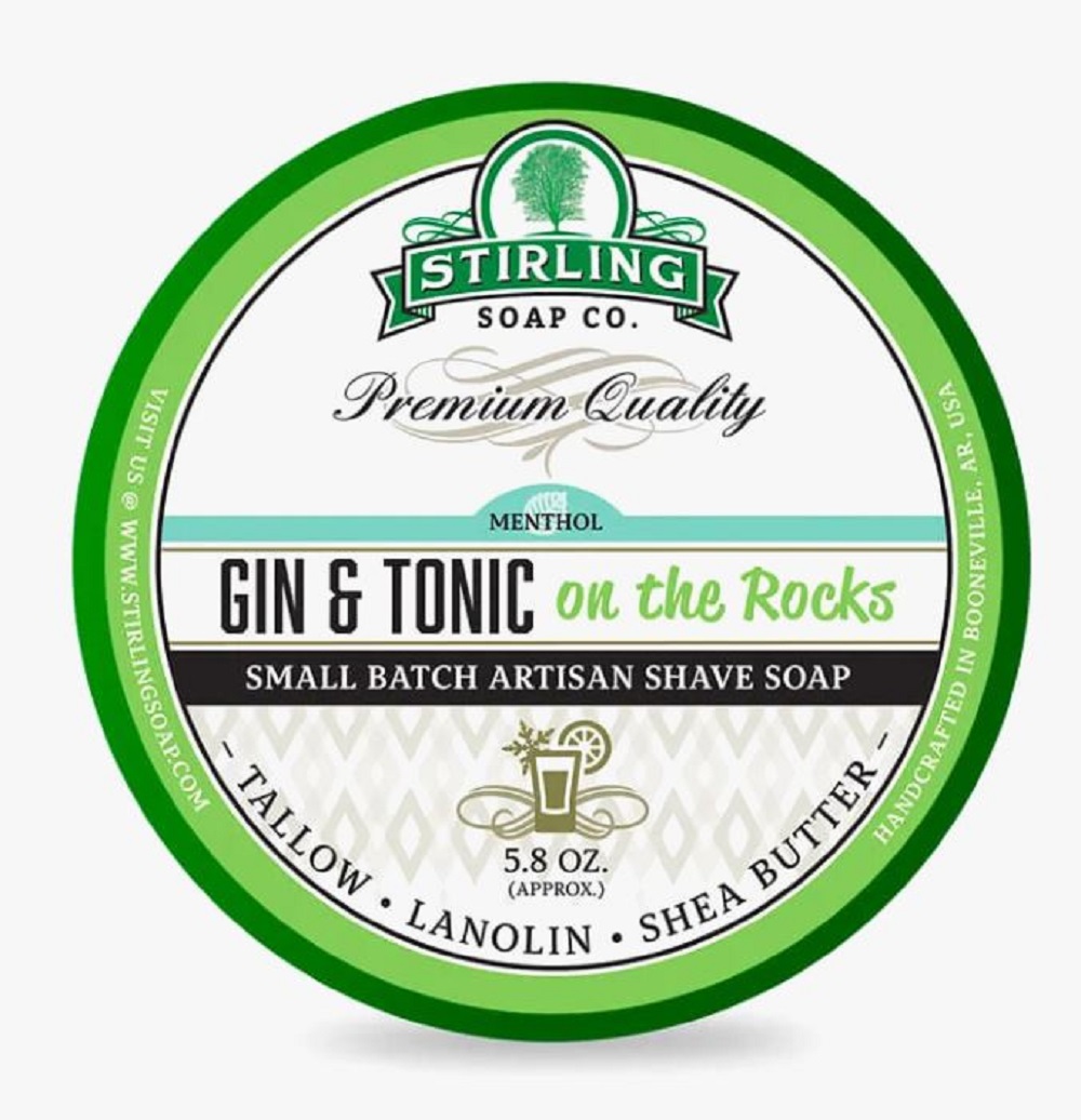 20240116042518_0.jpg Stirling Soap Company Sapone da barba Gin & Tonic - immagine 1