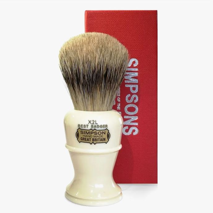 20240208034041_0.jpg Simpsons Pennello in tasso Colonel X2L badger - immagine 1