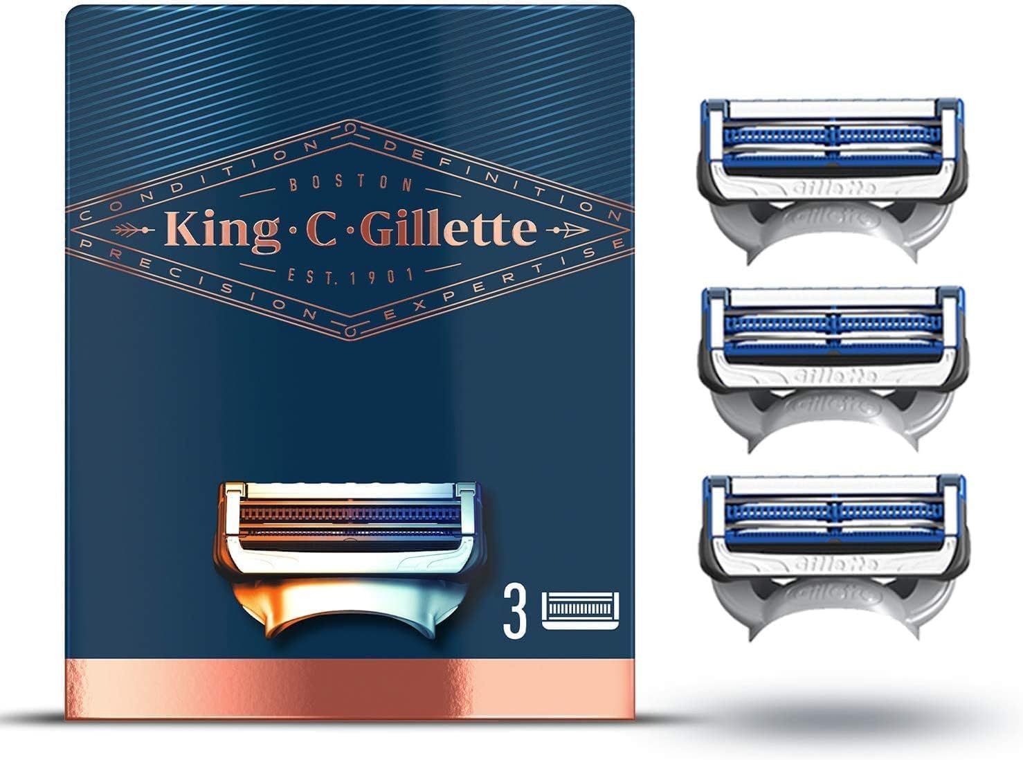 20240514055152_0.jpg Gillette King C gillette 3 x King C gillette - immagine 1
