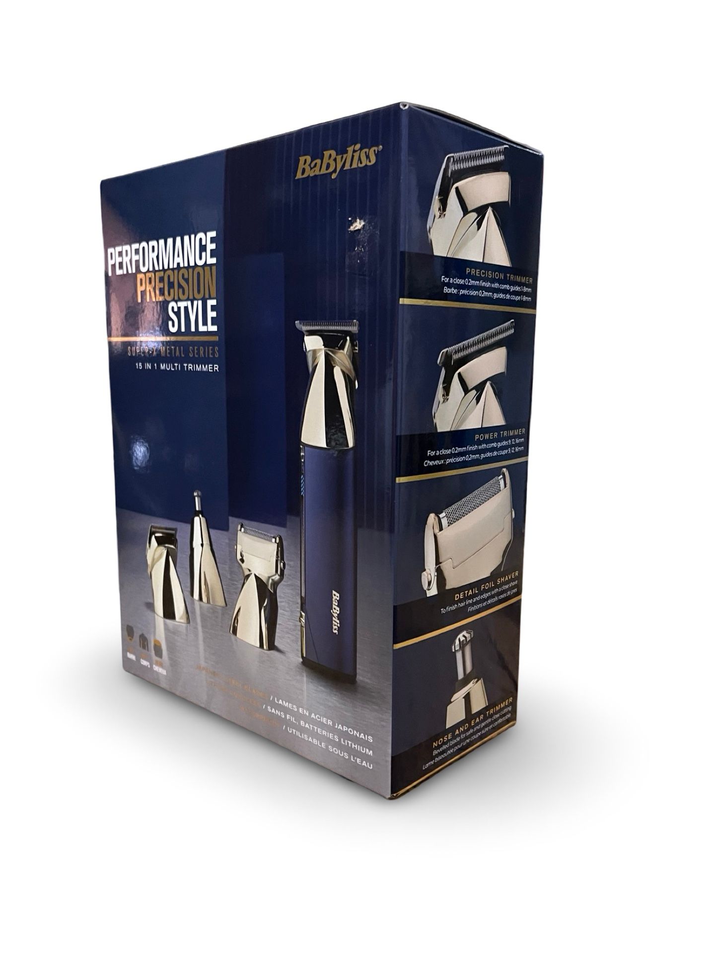 20240921091542_0.jpg Babyliss Rasoio barba-corpo-capelli SUPER-X PERFORMANCE - immagine 1