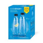 Sodastream 1L Glass Carafe 2 bottiglie di vetro da 1L - immagine 3