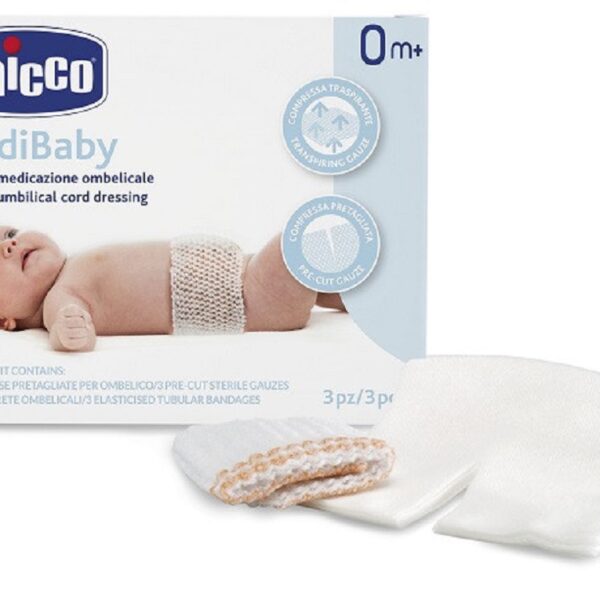 Chicco Mini Kit medicazione ombelicale MediBaby