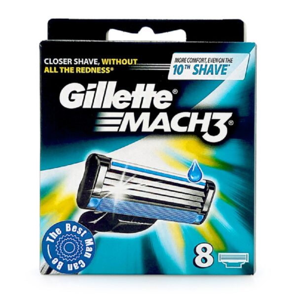 Gillette Lamette di ricambio Lamette Mach3 X8