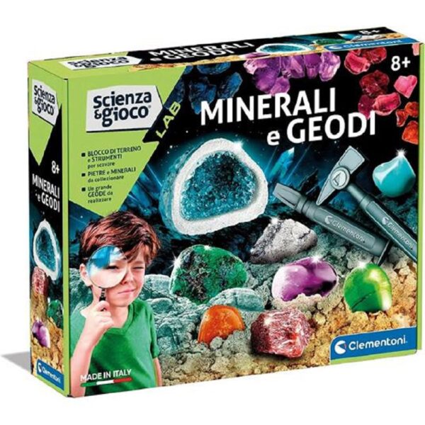 Clementoni Scienza & Gioco Lab Minerali e Geodi