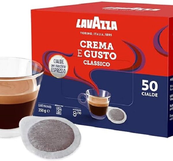 Lavazza Cialde per macchina espresso 50 Cialde Lavazza Crema e Gusto Classico