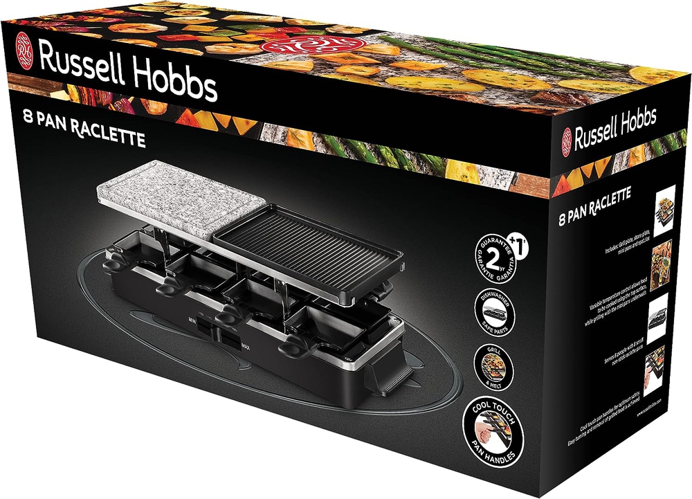 20251002034121_0.jpg Russell Hobbs Multi Raclette 3 in 1 26280/56 - immagine 1