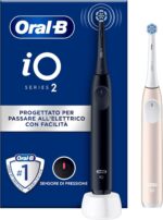 Oral-B  Braun iO Series 2 2 spazzolini - nero e rosa - immagine 2