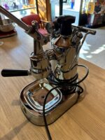 La Pavoni Macchina Caffè USATA NON FUNZIONANTE La Pavoni Professional Ottone - immagine 2