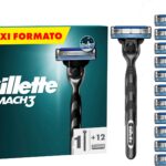 Gillette Rasoio mach3 + 12 lamette Rasoio mach3 + 12 lamette