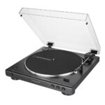Audio-technica Giradischi a cinghia automatico AT-LP60X-BK - immagine 2