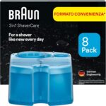 Braun Cartucce di pulizia rasoio CCR6+2