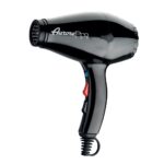 AurorePro Asciugacapelli professionale nero a ioni 42666