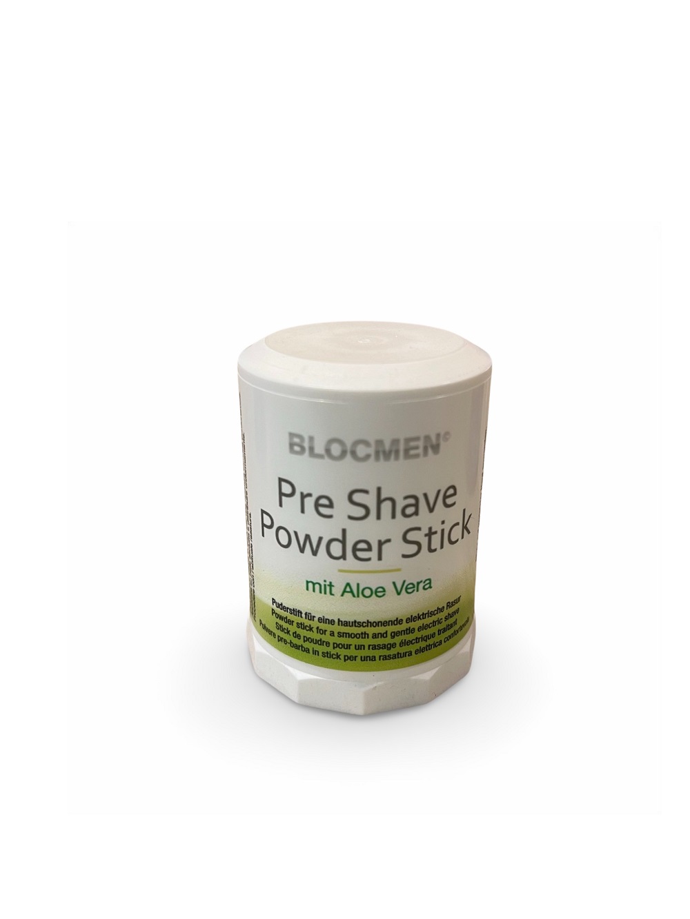 20260411121837_0.JPG Blocmen Pre Shave Powder Stick Aloe vera - immagine 1