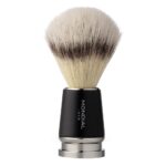 Mondial 1908 Pennello da barba sintetico Satin Black