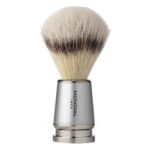 Mondial 1908 Pennello da barba sintetico Satin Silver
