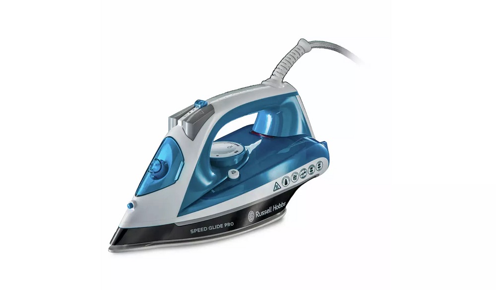 20260513051246_0.jpg Russell Hobbs Ferro da stiro a vapore 23970 Speedglide PRO - immagine 1