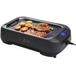 Macom Barbecue elettrico Just Kitchen Smokeless Fan Grill