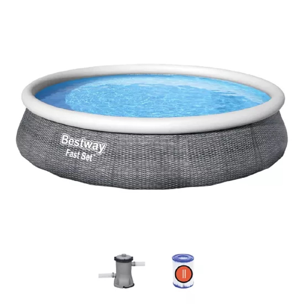 20260618124955_0.jpg Bestway Piscina gonfiabile Fast Set - immagine 1