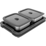 Weber Contenitori con coperchi e vassoi Works Prep and Serve