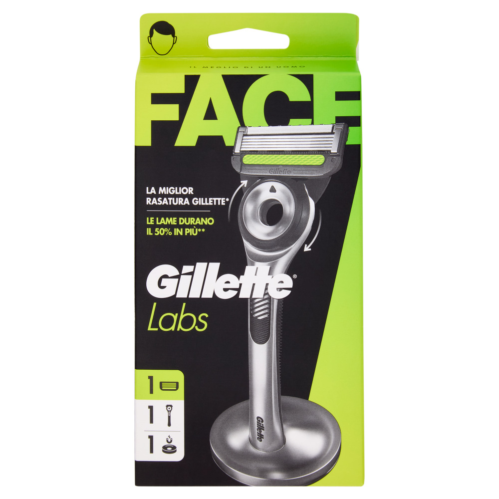 20260902044221_0.jpg Gillette Rasoio manuale Labs 1UP - immagine 1