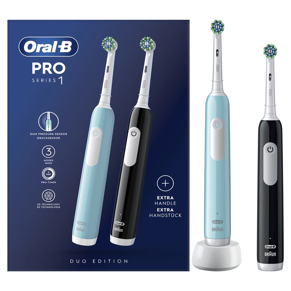 20260908042415_0.jpg Oral-B Spazzolino elettrico Pro Series 1 Duo Edition - immagine 1