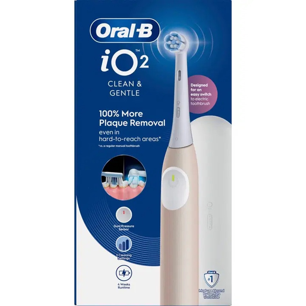 20260908043849_0.jpg Oral-B Spazzolino elettrico iO2 Clean & Gentle Rosa - immagine 1