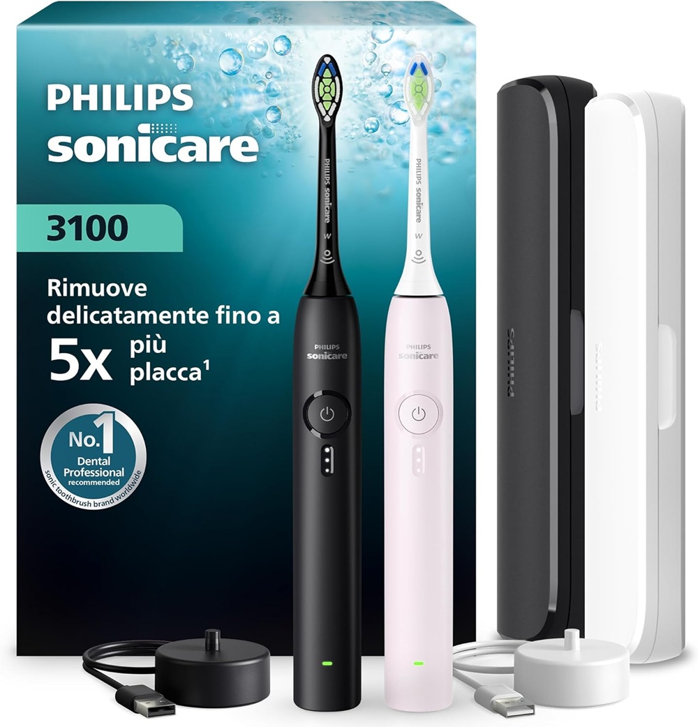 20261007050448_0.jpg Philips - Sonicare Spazzolino elettrico Serie 3100 HX4072/42 - immagine 1