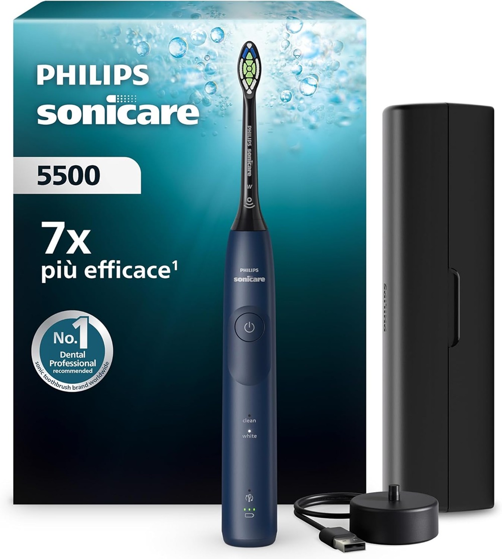 20261007053102_0.jpg Philips - Sonicare Spazzolino elettrico Series 5500 HX7113/01 - immagine 1