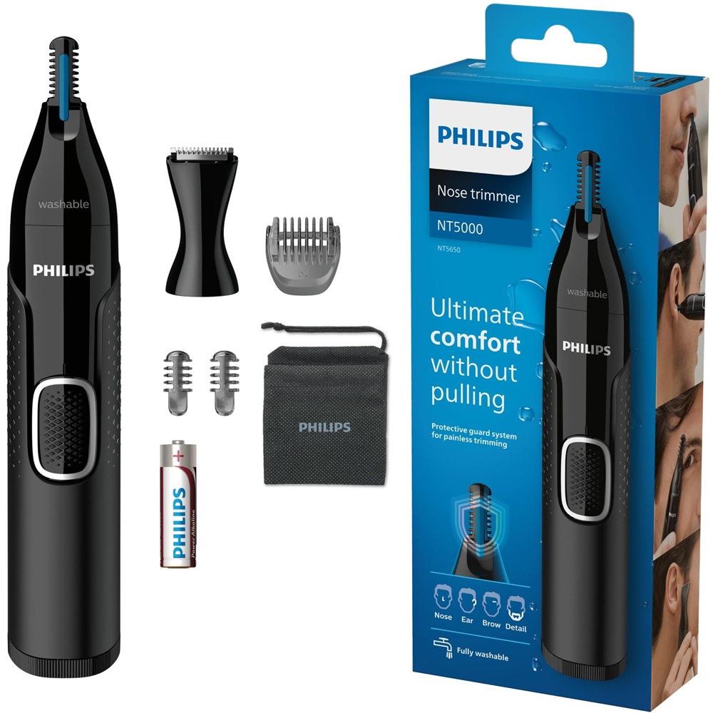20261008033054_0.jpg Philips Rifinitore tagliapeli naso NT3650 - immagine 1