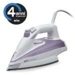 Braun TexStyle 7 TS715 Ferro da Stiro a Vapore con 4 Anni di Assistenza, Piastra in Eloxal, Colpo Vapore 140 g, Serbatoio 400 ml, Termostato Regolabile, Punta di Precisione, Vapore Verticale, Viola - immagine 4