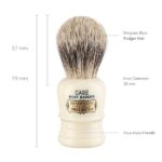 SIMPSONS CASE C1 BEST BADGER SHAVING BRUSH - PENNELLO DA BARBA IN TASSO - immagine 4